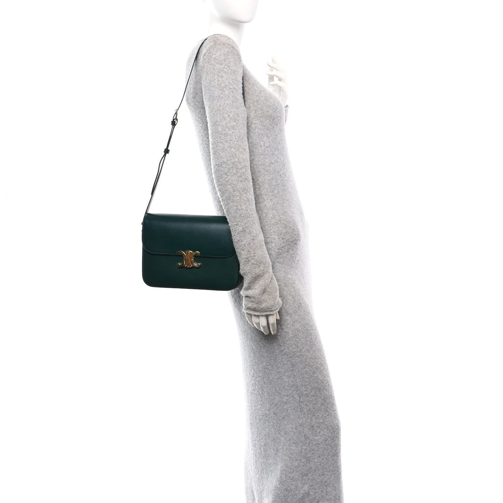 Shiny Calfskin Medium Triomphe Amazone