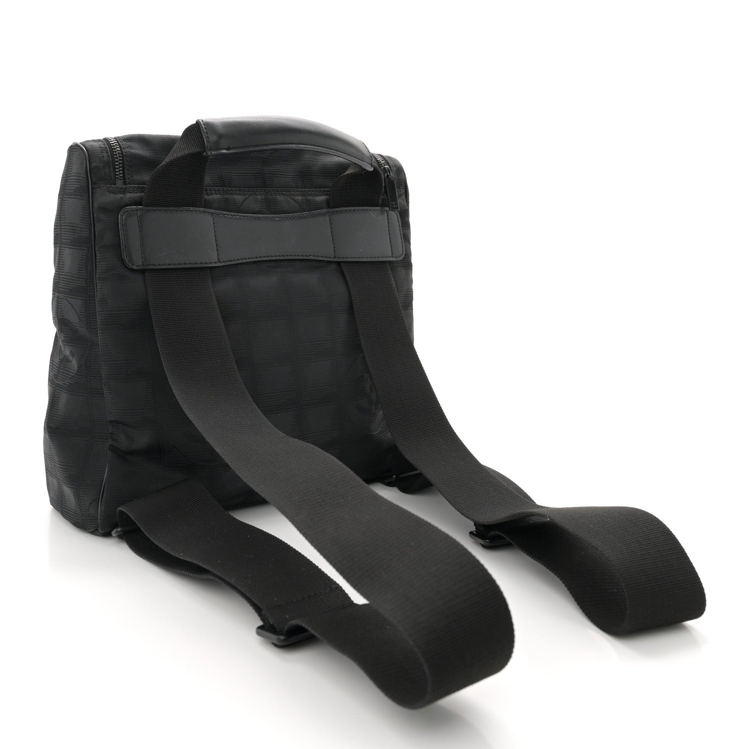 Nylon Travel Backpack Black