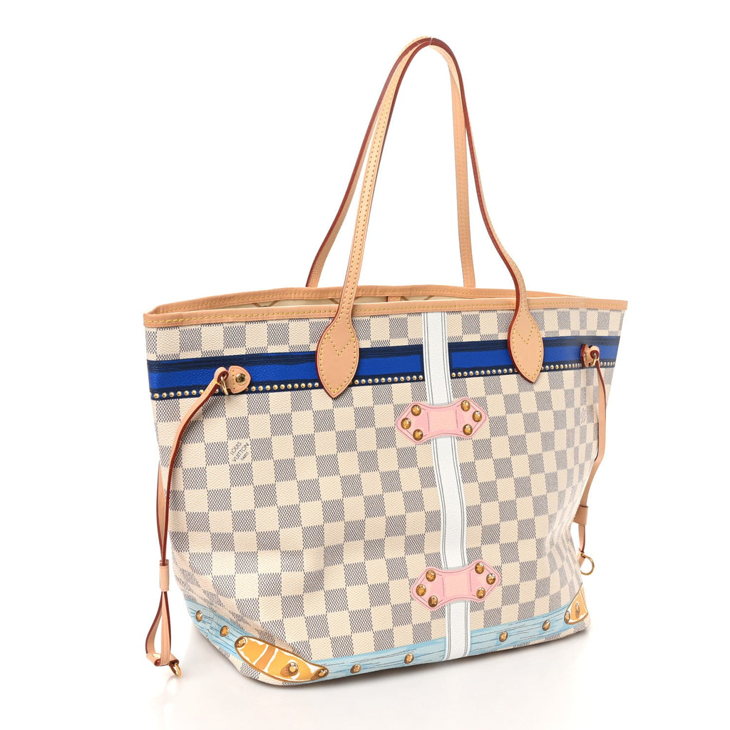 Damier Azur Summer Trunks Forte Dei Marmi Neo Neverfull MM