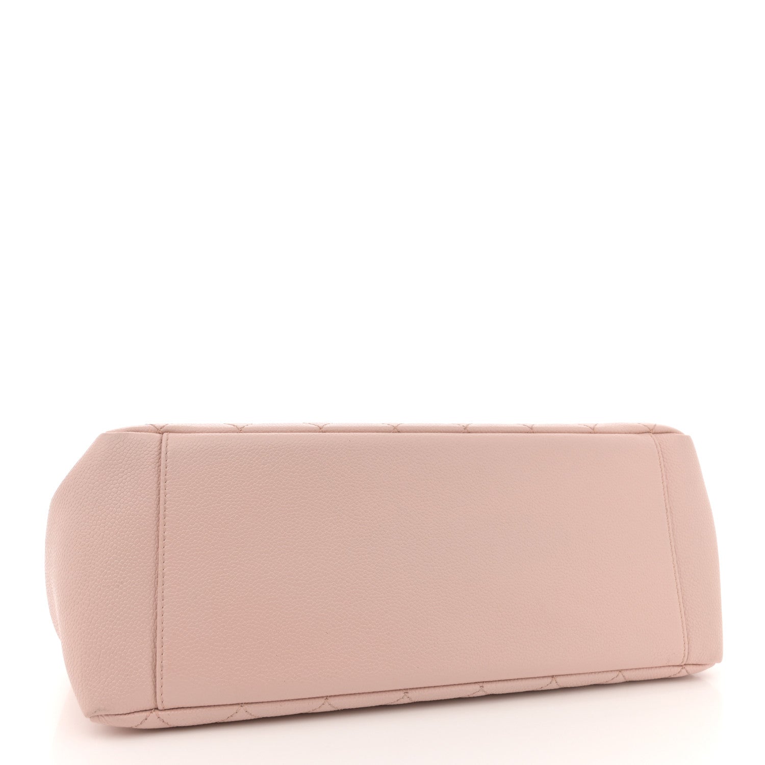 Caviar Quilted Grand Shopping Tote GST Light Pink
