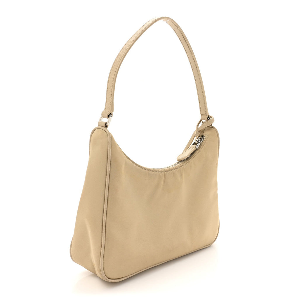 Re-Nylon Saffiano Mini Re-Edition 2005 Bag Deserto