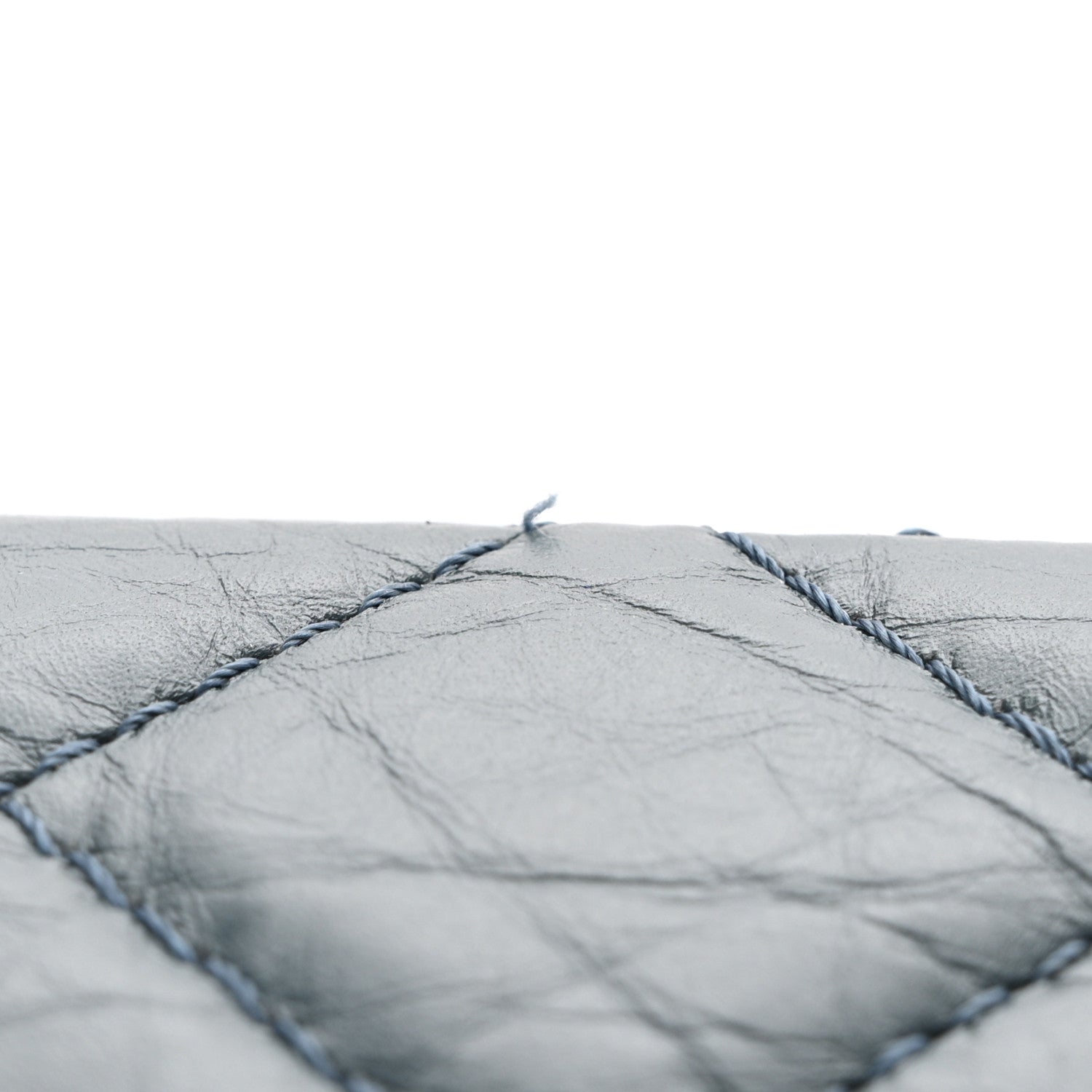 Aged Calfskin Quilted 2.55 Reissue 226 Flap Dark Blue