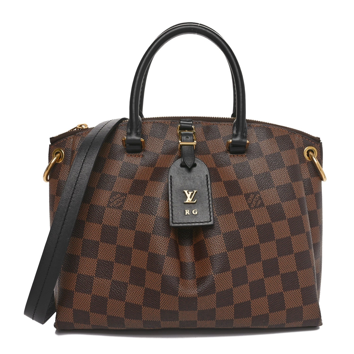Damier Ebene Odeon Tote PM Black