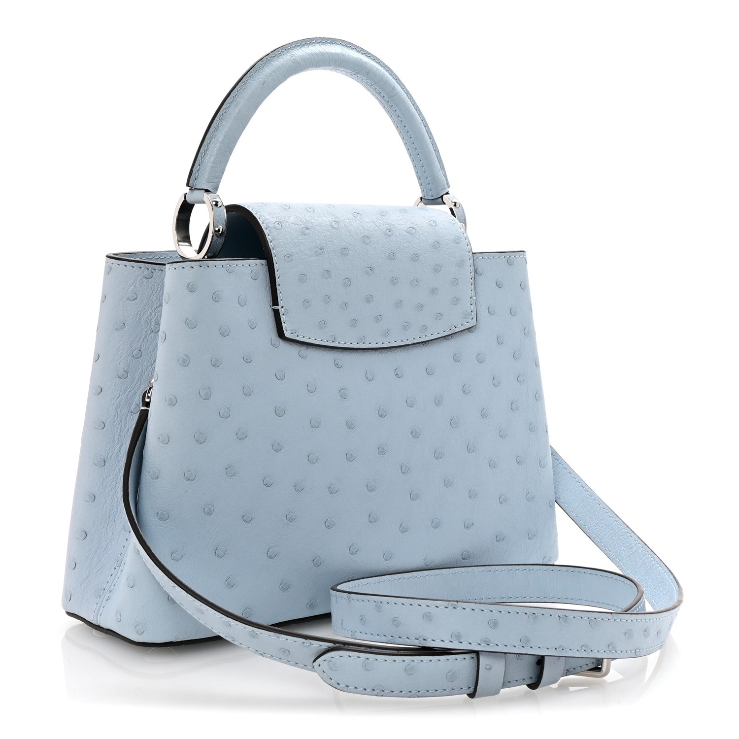 Ostrich Flower Chain Capucines BB Light Blue