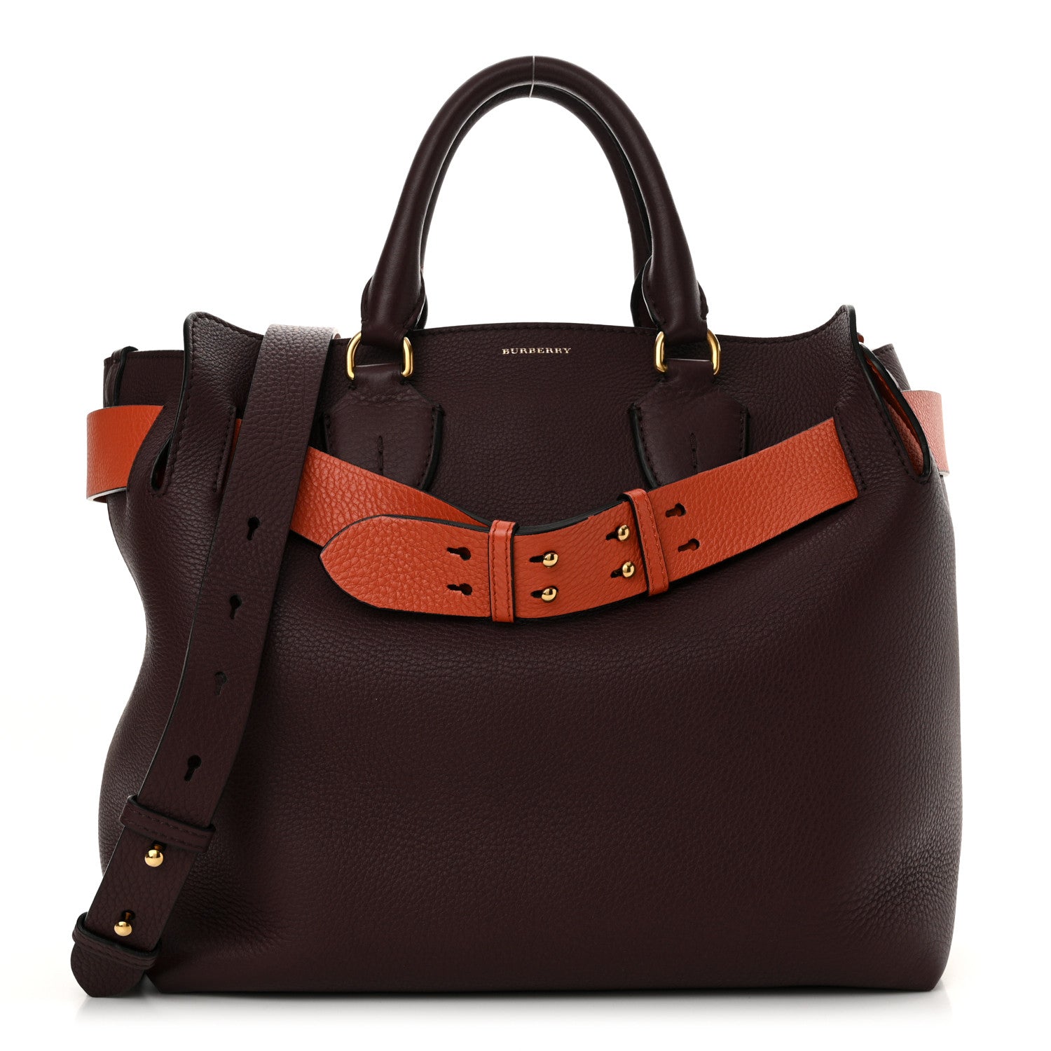 Marais Calfskin Medium Belt Bag Deep Claret