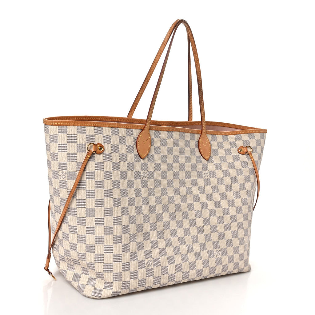 Damier Azur Neo Neverfull GM Rose Ballerine