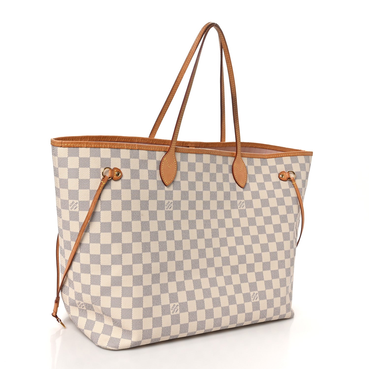 Damier Azur Neo Neverfull GM Rose Ballerine