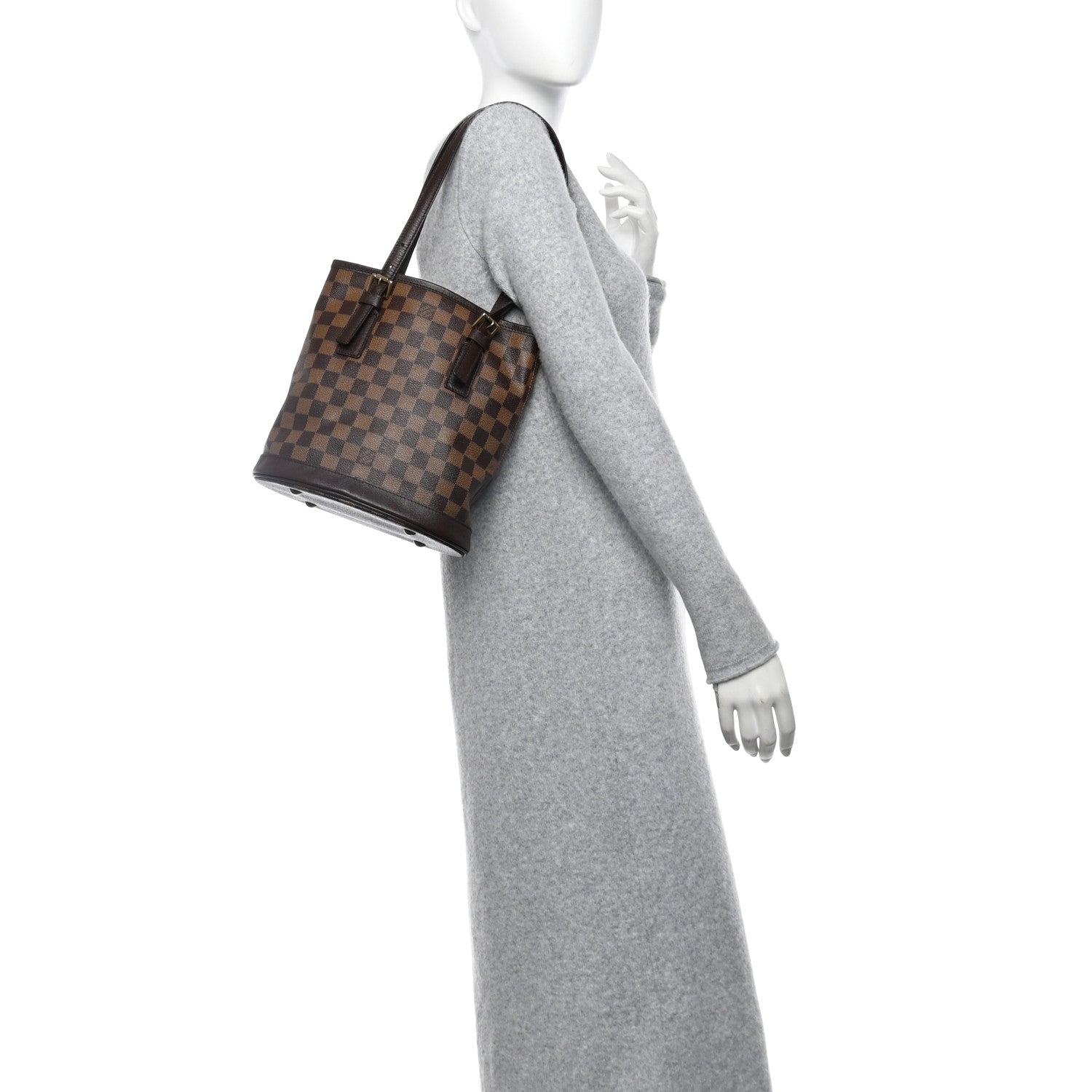 Damier Ebene Marais Bucket 23