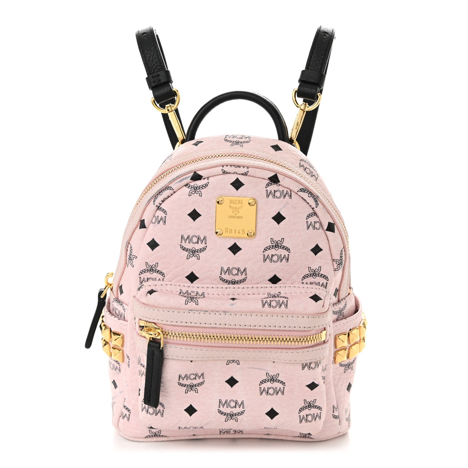 Visetos Side Stud X-Mini Stark Backpack Soft Pink