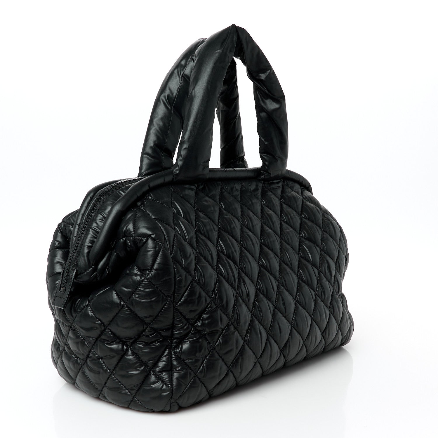 Nylon Coco Cocoon Bowler Black