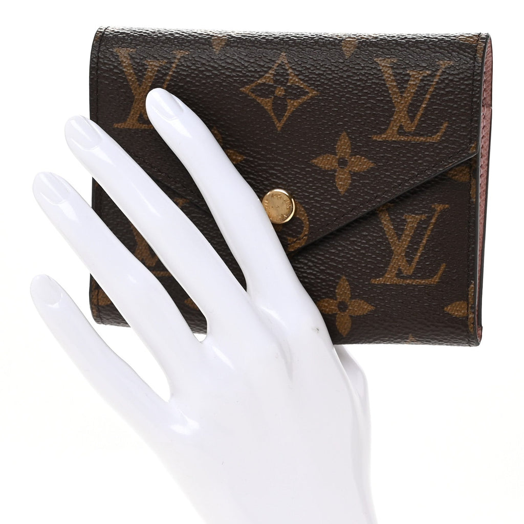 Monogram Victorine Wallet Rose Ballerine
