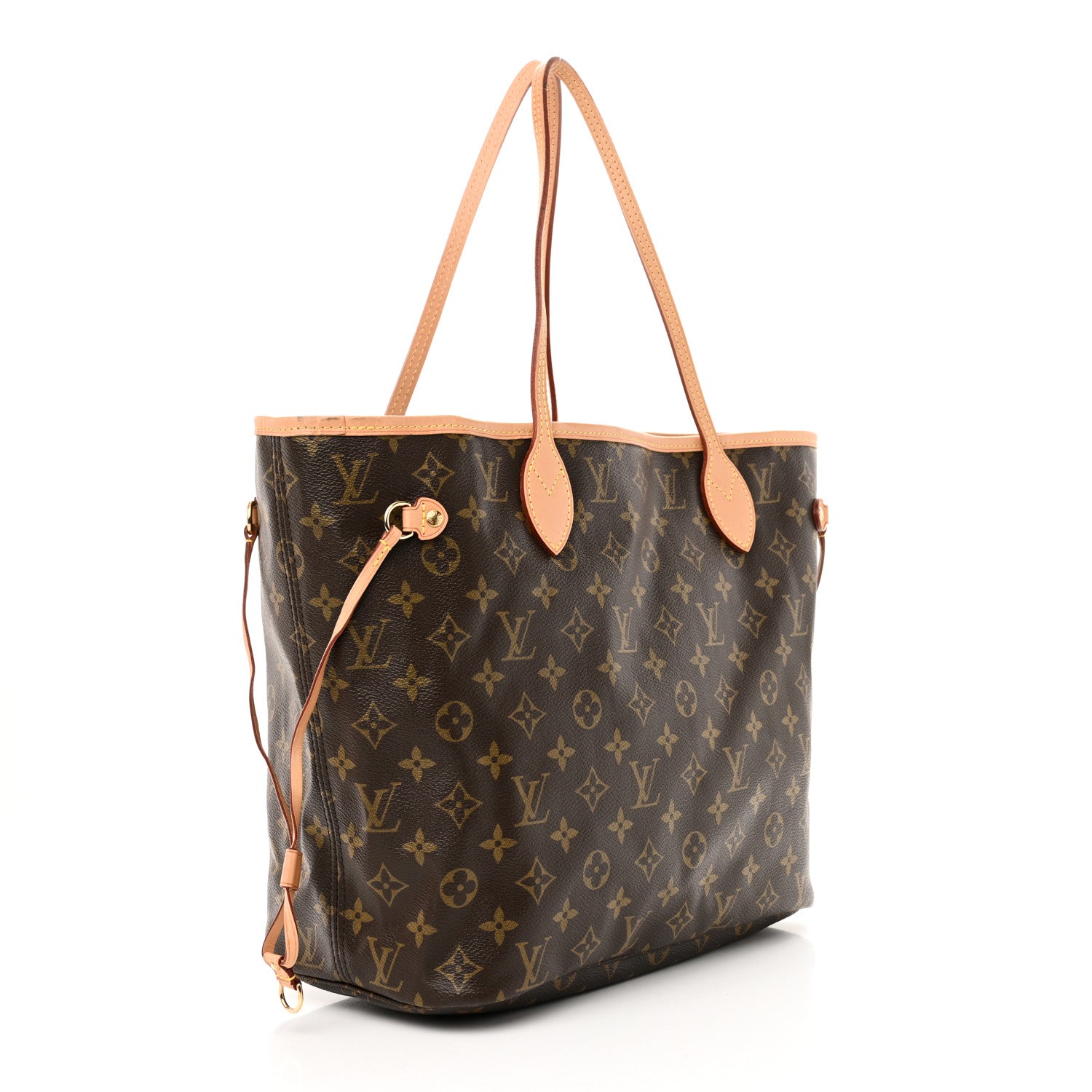 Monogram V Neverfull MM Turquoise