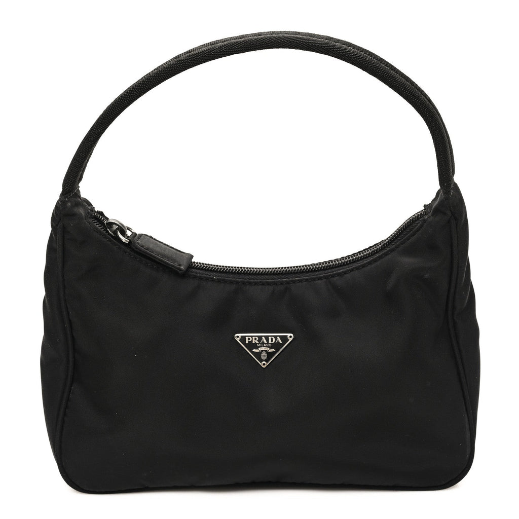 Tessuto Nylon Sport Mini Shoulder Bag Black