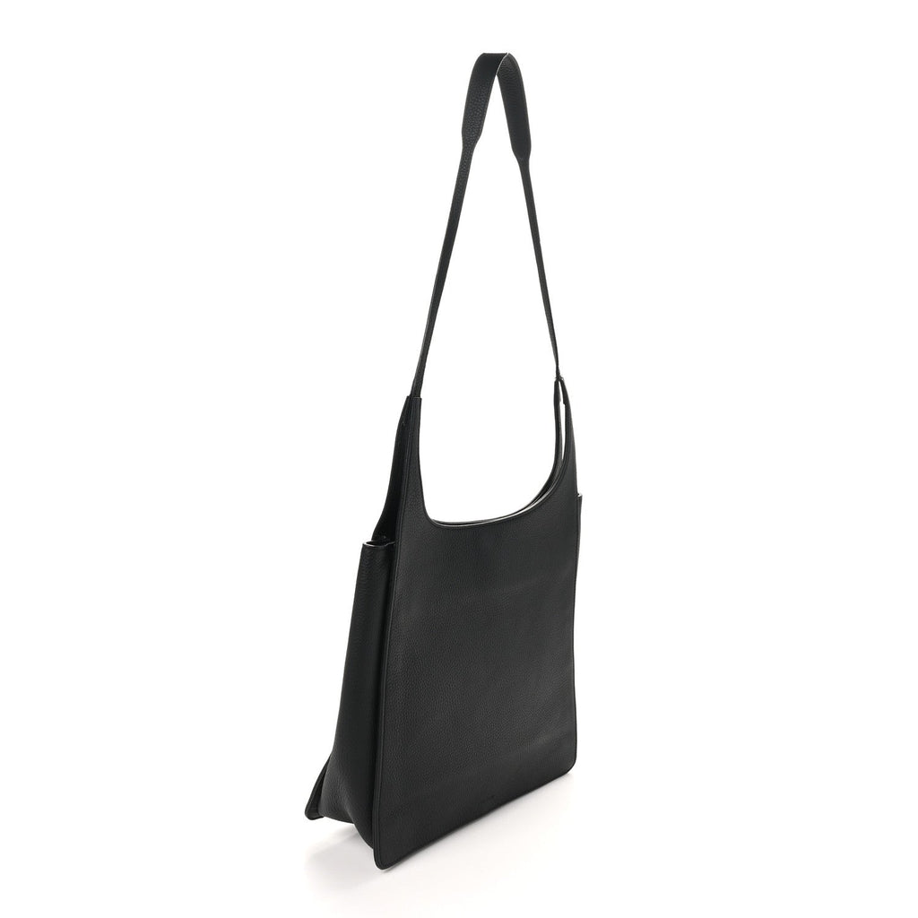 Grained Calfskin Jules Bag Black