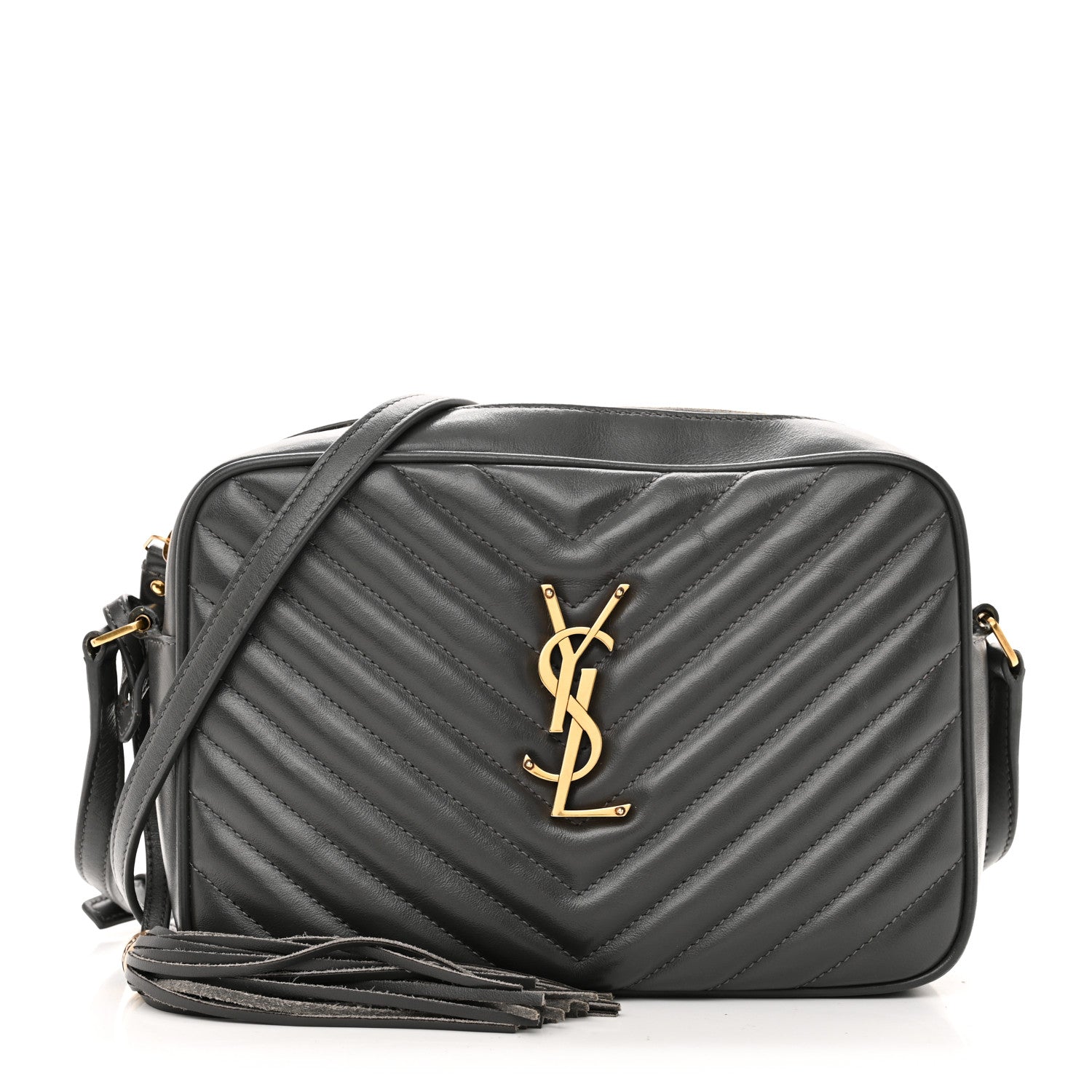 Calfskin Matelasse Monogram Lou Camera Bag Storm