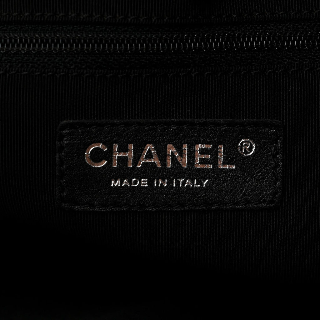 Calfskin CC Chevron All Day Long Boston Black