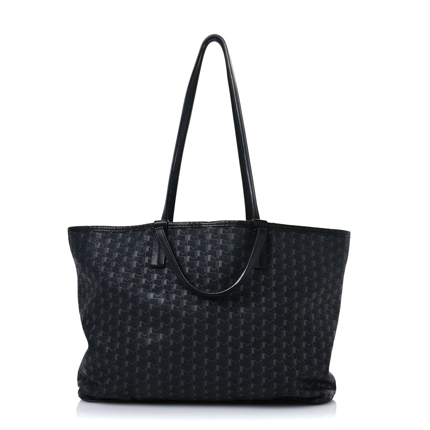 Calfskin Canvas 1920 M Monogram MM Tote Black Multicolor