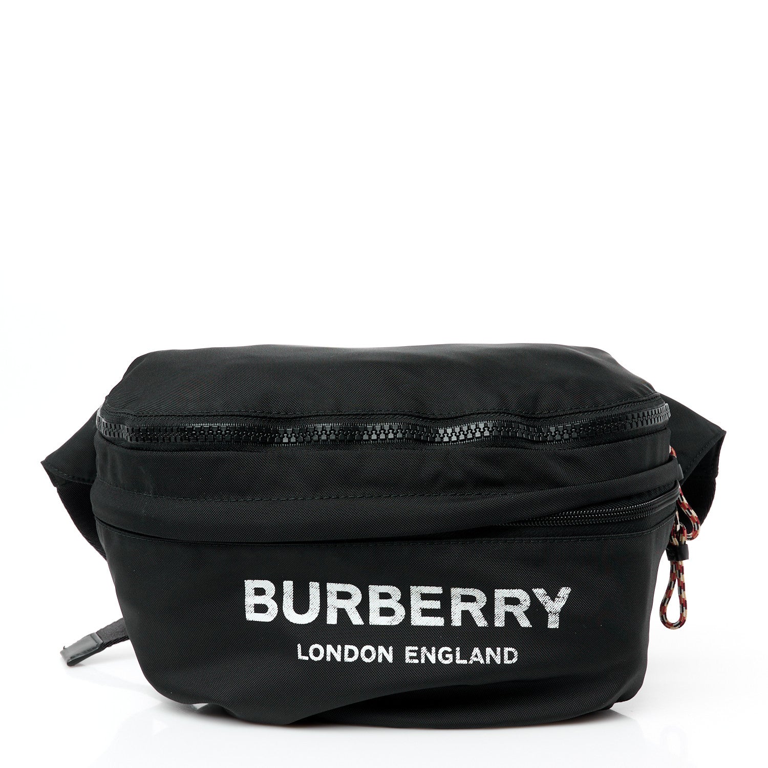 Nylon Rex Convertible Backpack Bum Bag Black