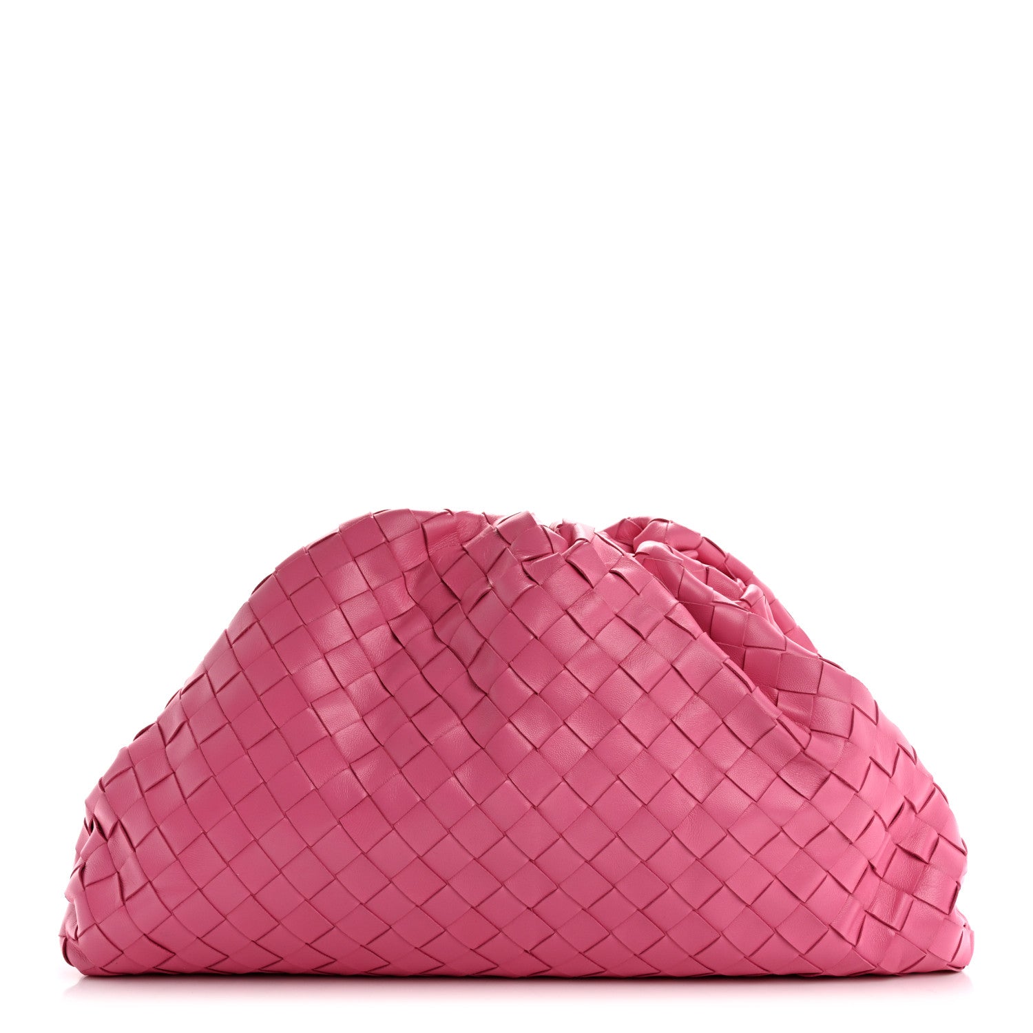 Nappa Maxi Intrecciato The Pouch Oversized Pink