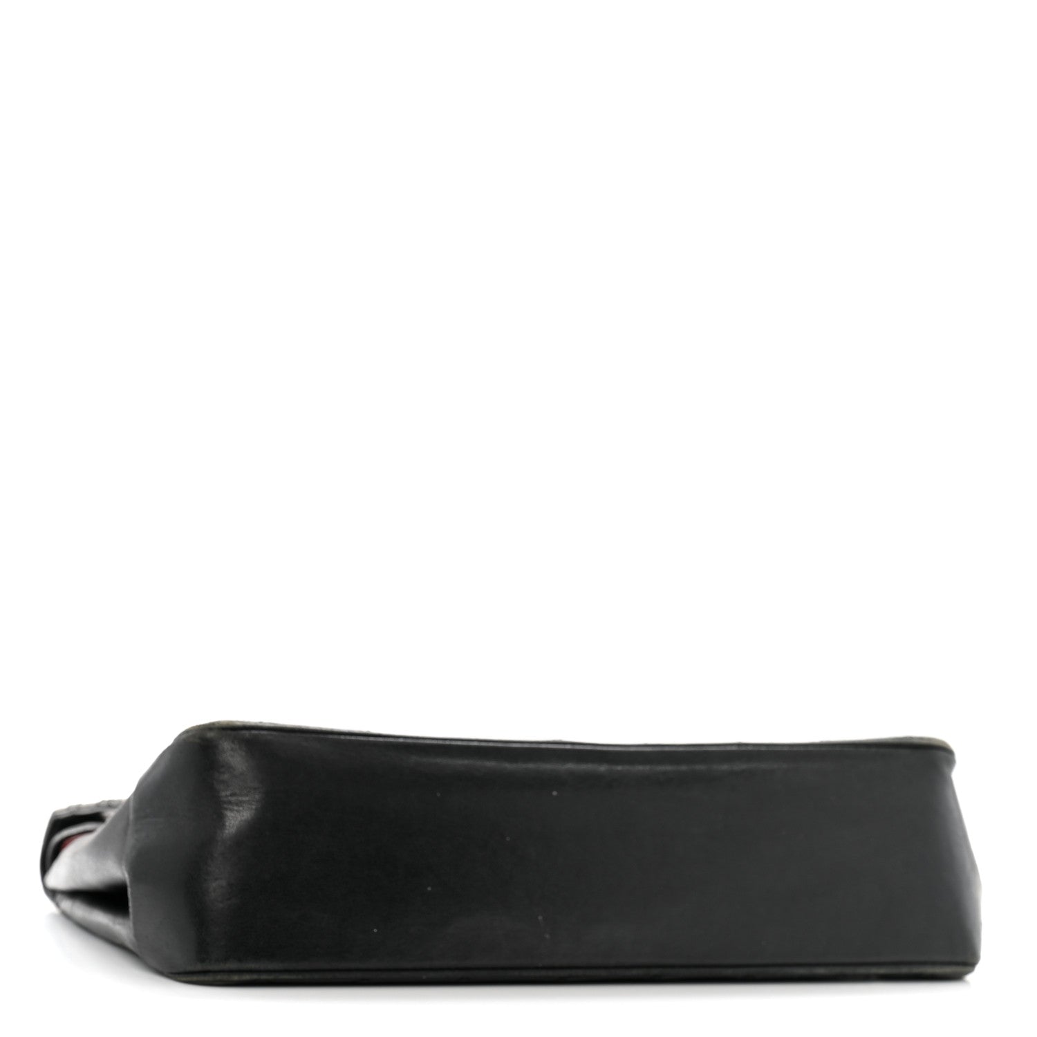 Lambskin Quilted Medium Double Flap Bijoux Chain Black