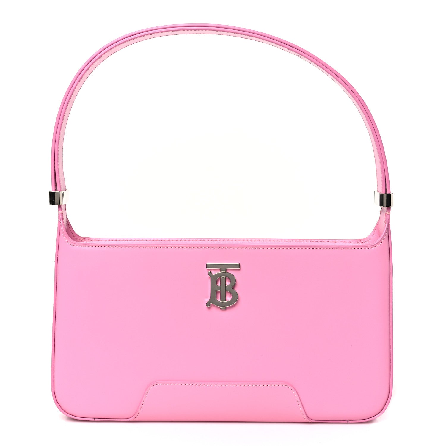 Smooth Calfskin TB Shoulder Bag Primrose Pink