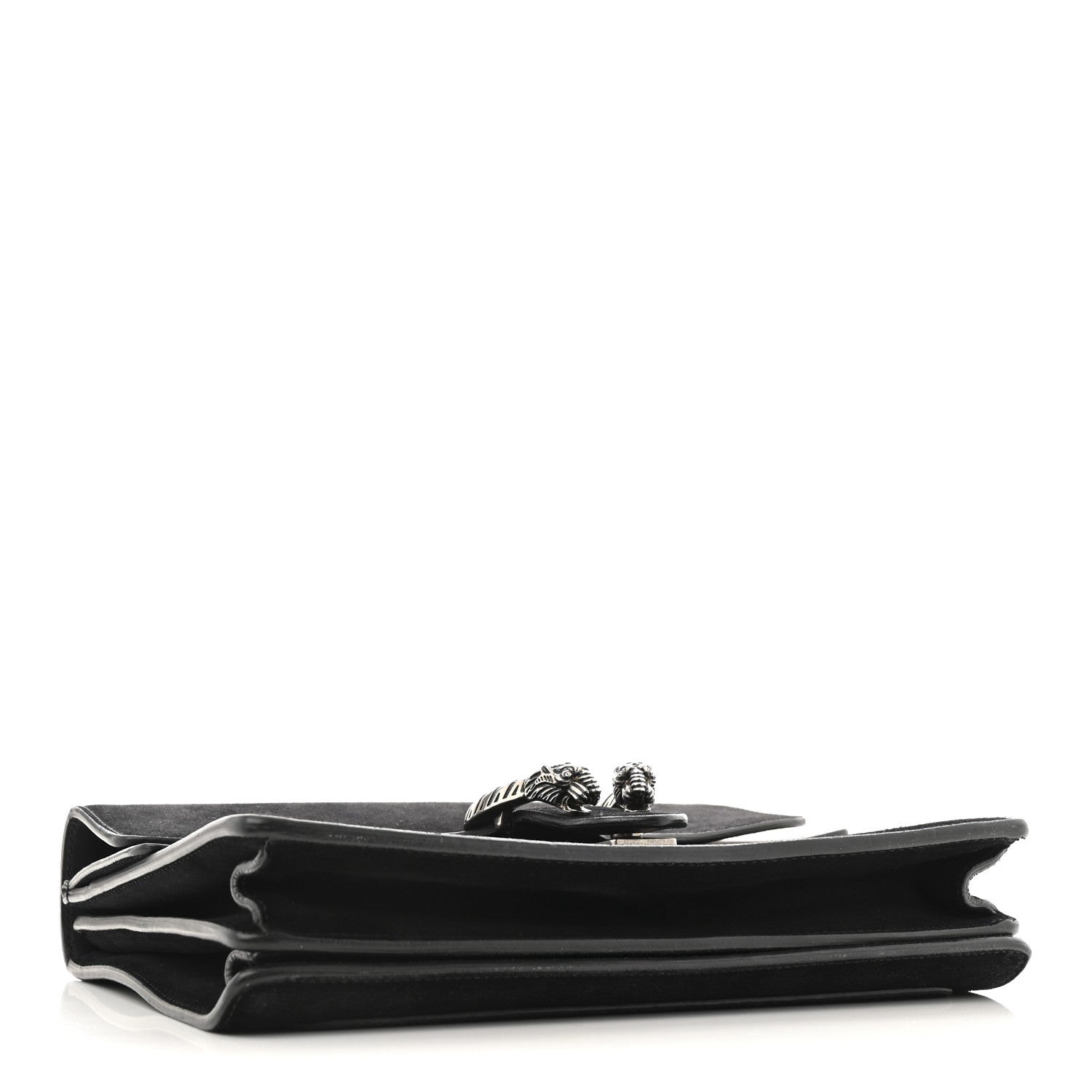 Suede Medium Dionysus Shoulder Bag Black