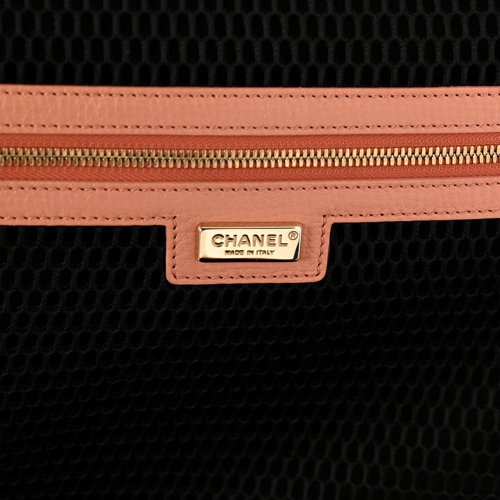 Calfskin Quilted Coco Case Trolley Pink
