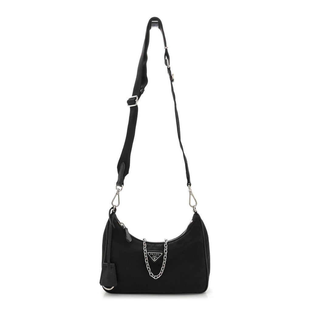 Nylon Re-Edition 2005 Shoulder Bag Black