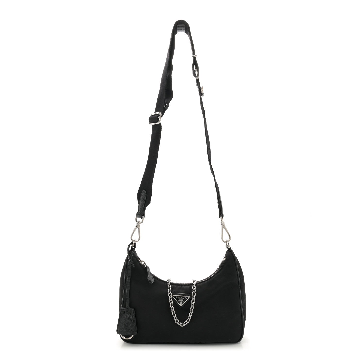 Nylon Re-Edition 2005 Shoulder Bag Black
