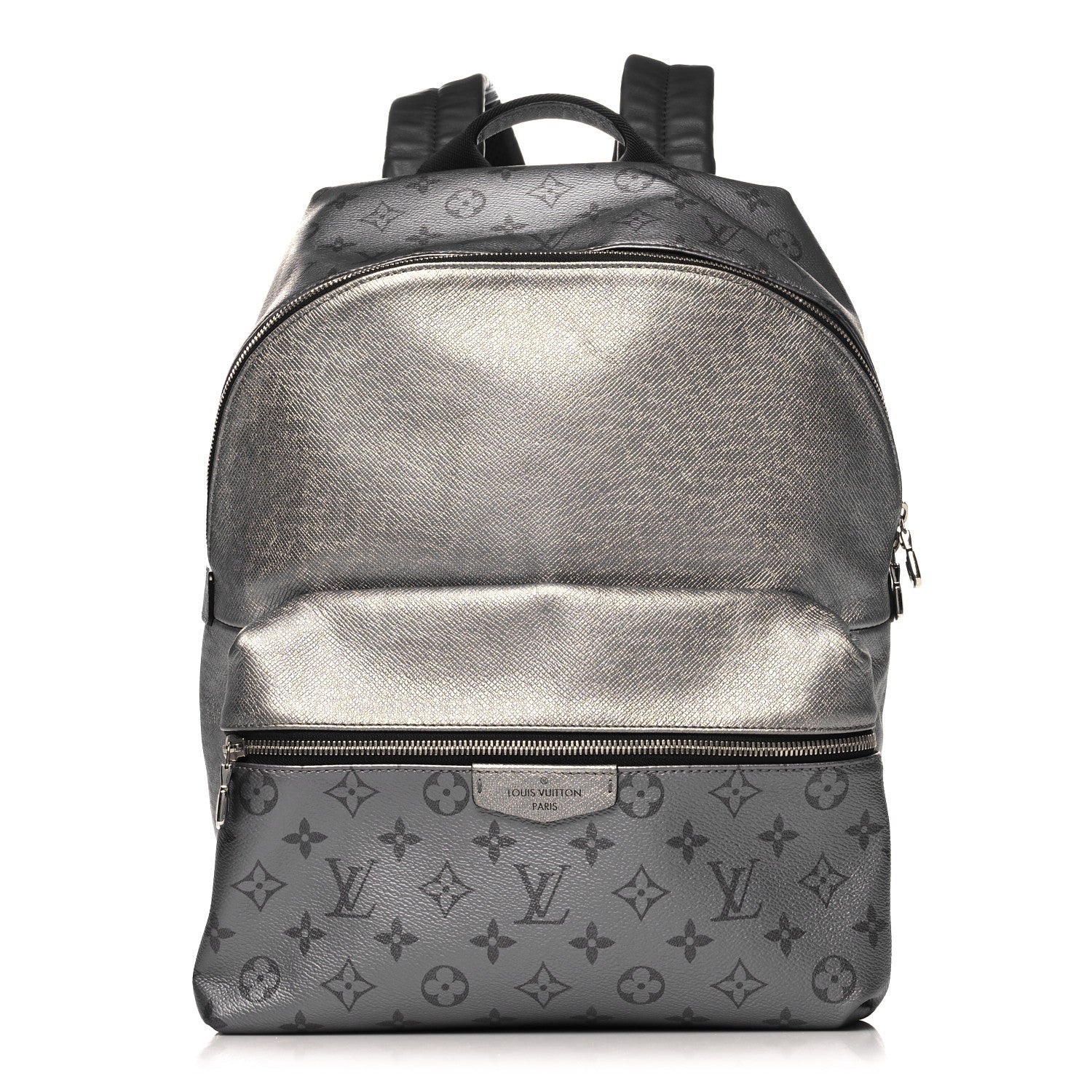 Monogram Taiga Discovery Backpack PM Silver