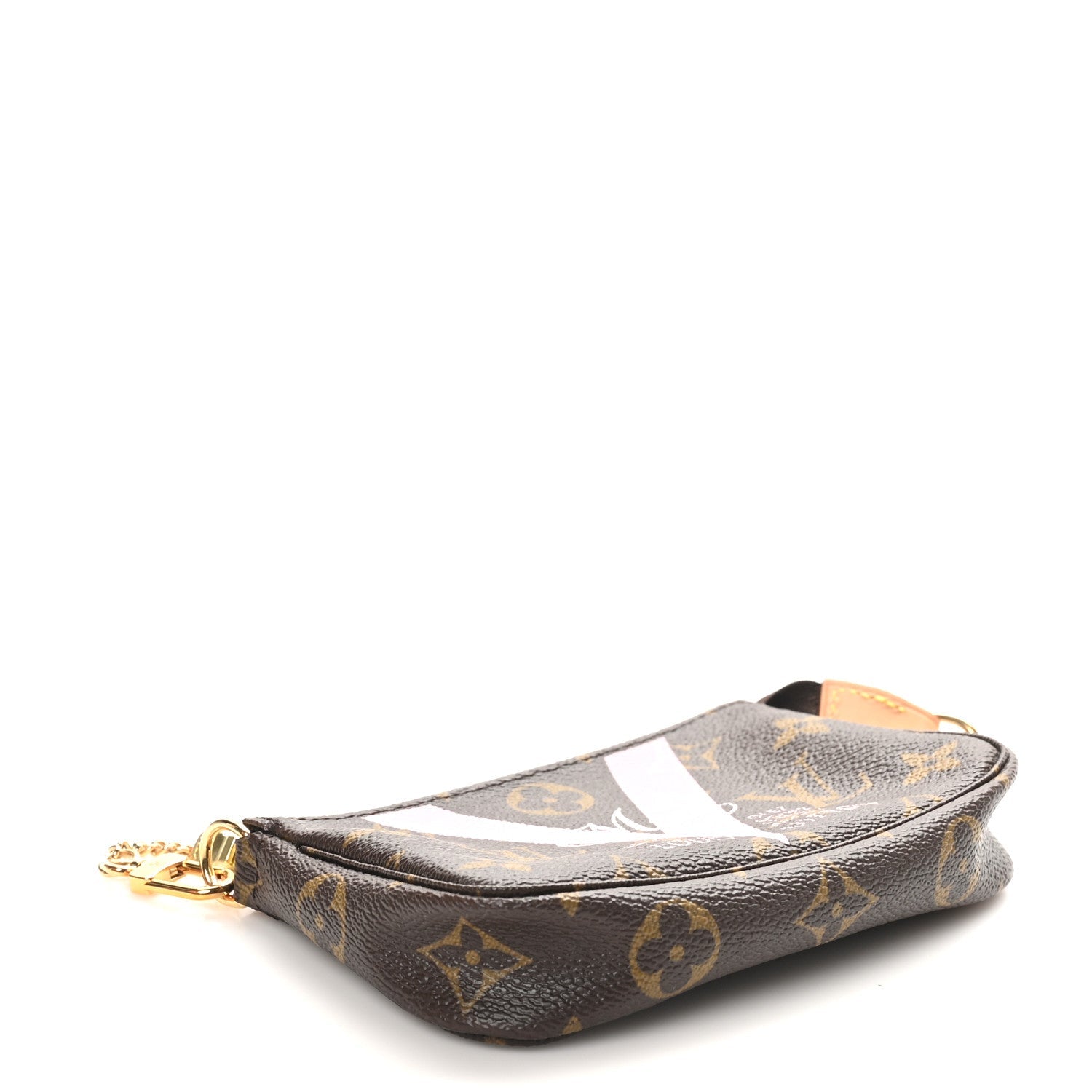 Monogram V Maui Mini Pochette Accessories Rose Ballerine