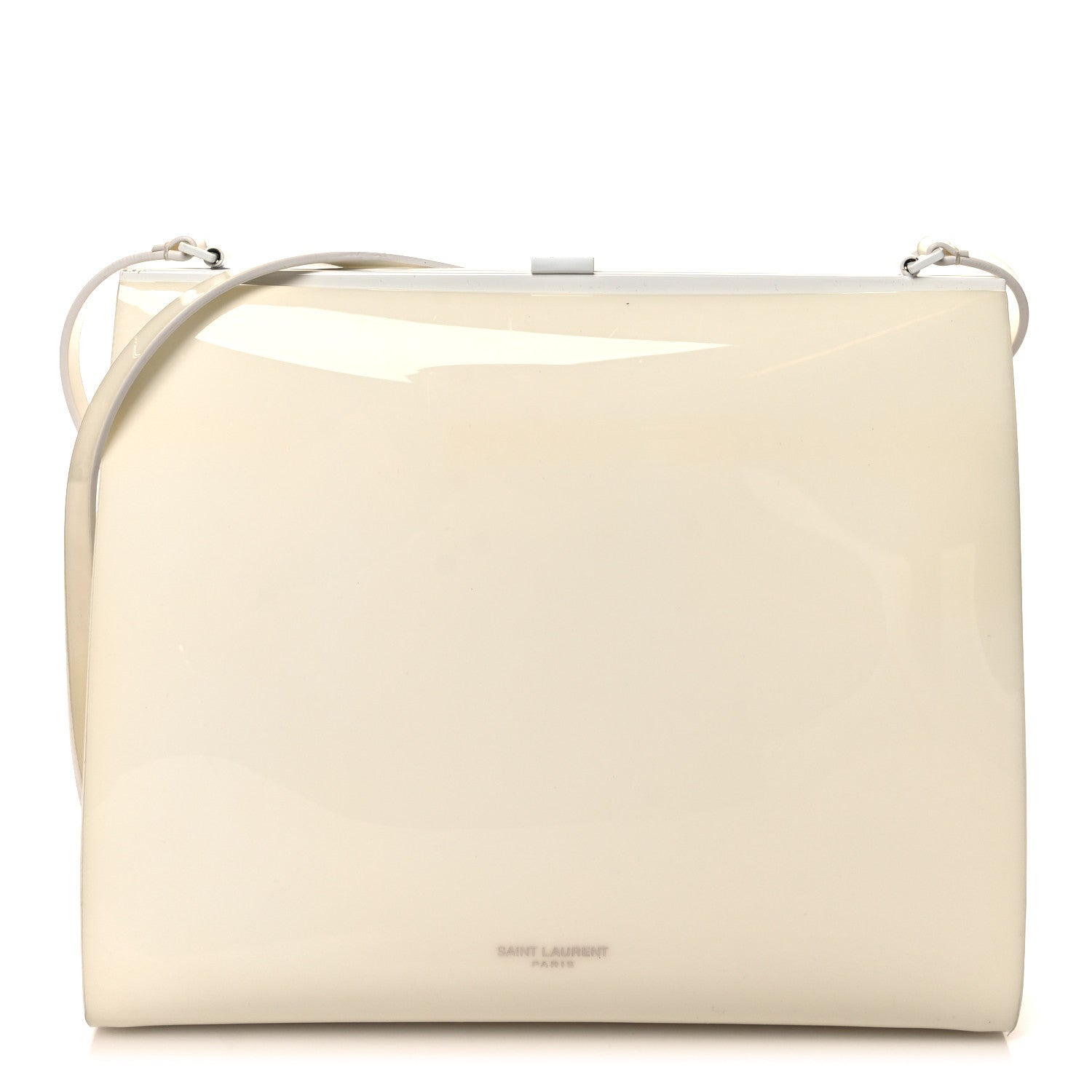 Vinyl Le-Anne Marie Shoulder Bag White Powder