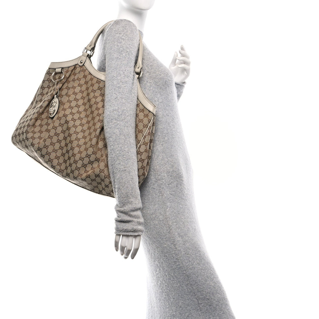 Monogram Large Sukey Tote Off White