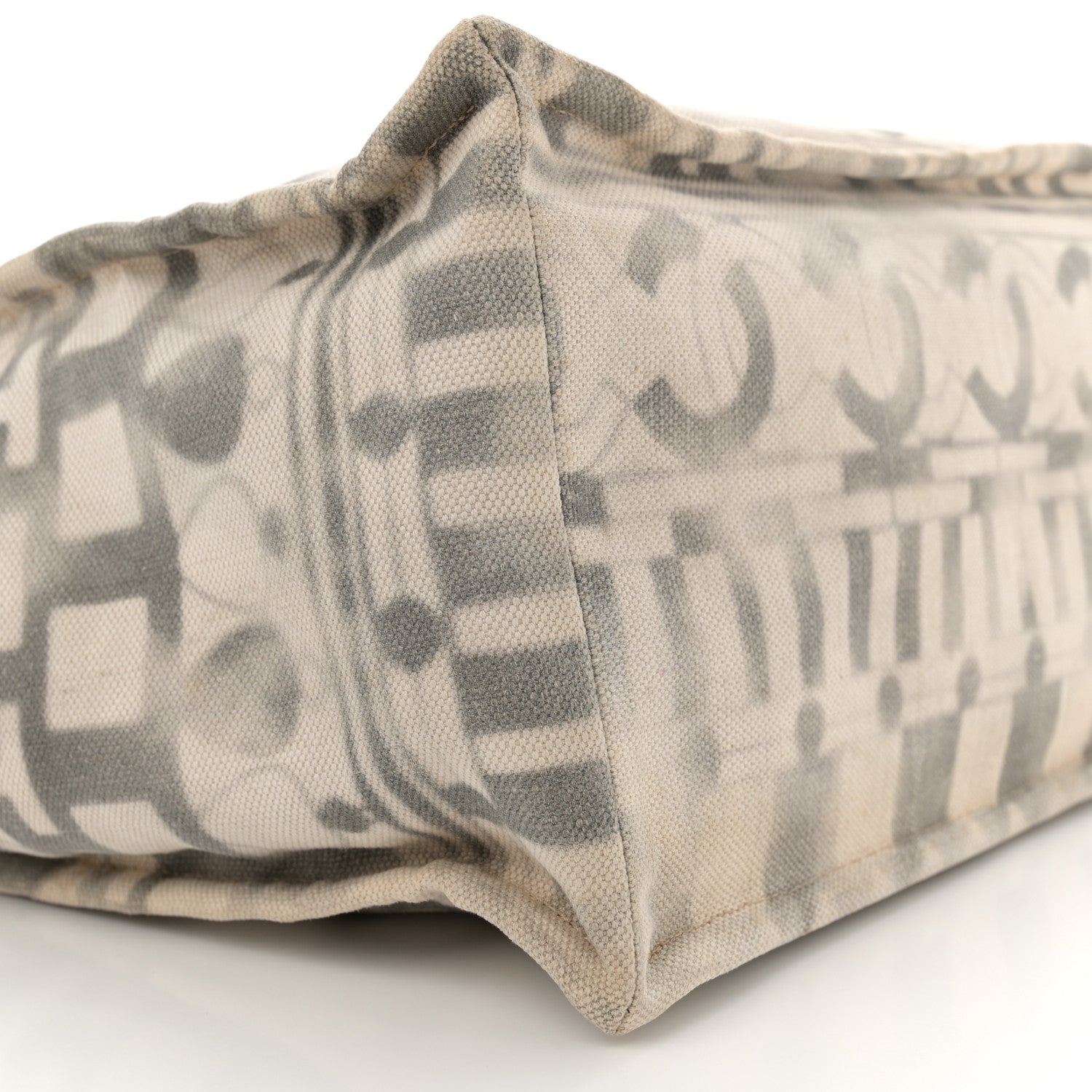 Canvas Small Iliad Shopping Tote Beige