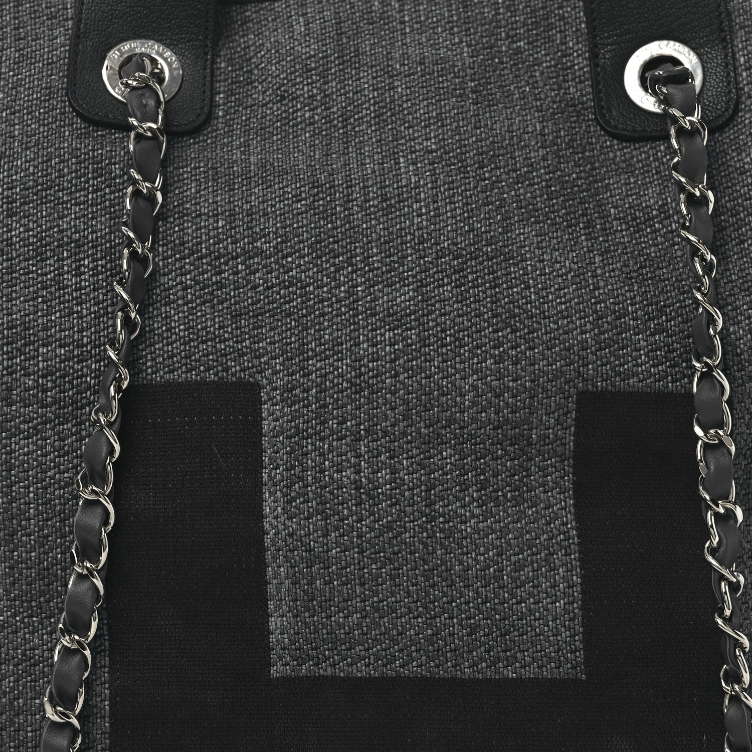 Canvas Large Maxi Shopping Tote Dark Blue
