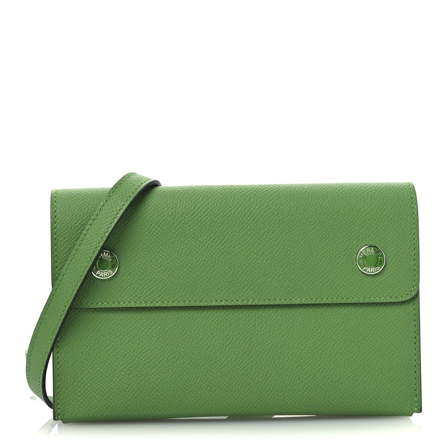Epsom Hermesnap Wallet Vert Yucca