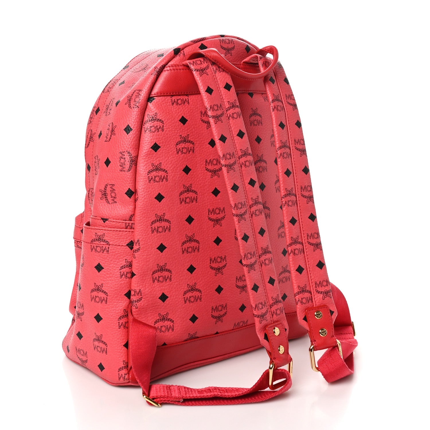 Visetos Medium Sprinkle Stud Stark Backpack Corail