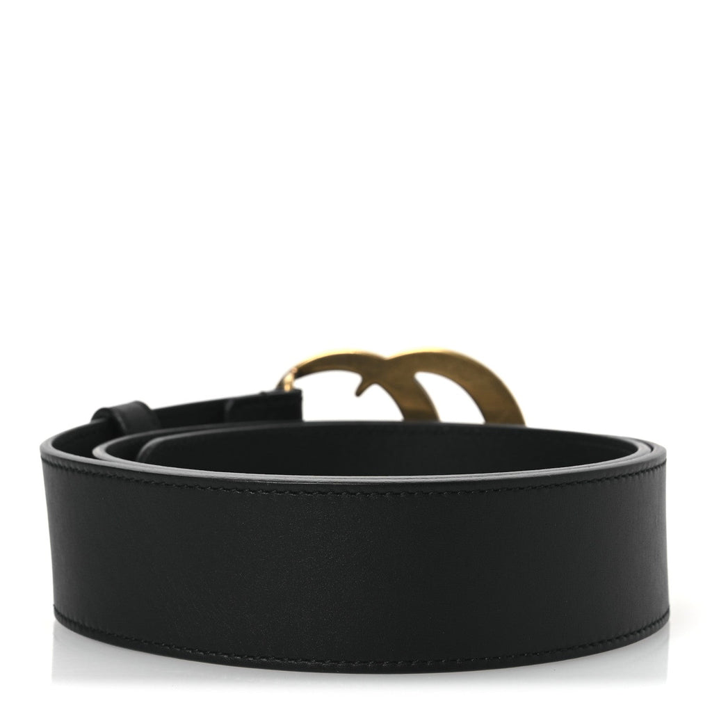 Calfskin Double G 40mm Belt 75 30 Black
