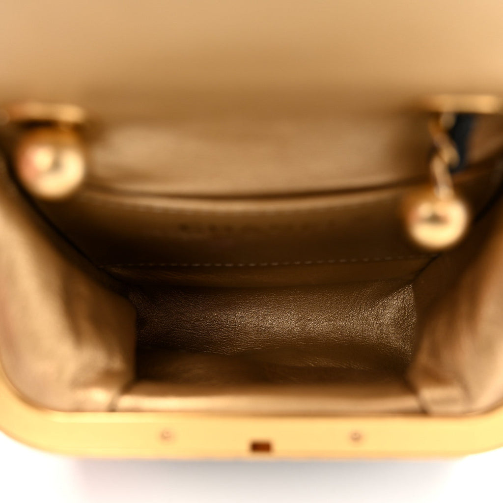 Lambskin Quilted Micro My Crush Bag Black