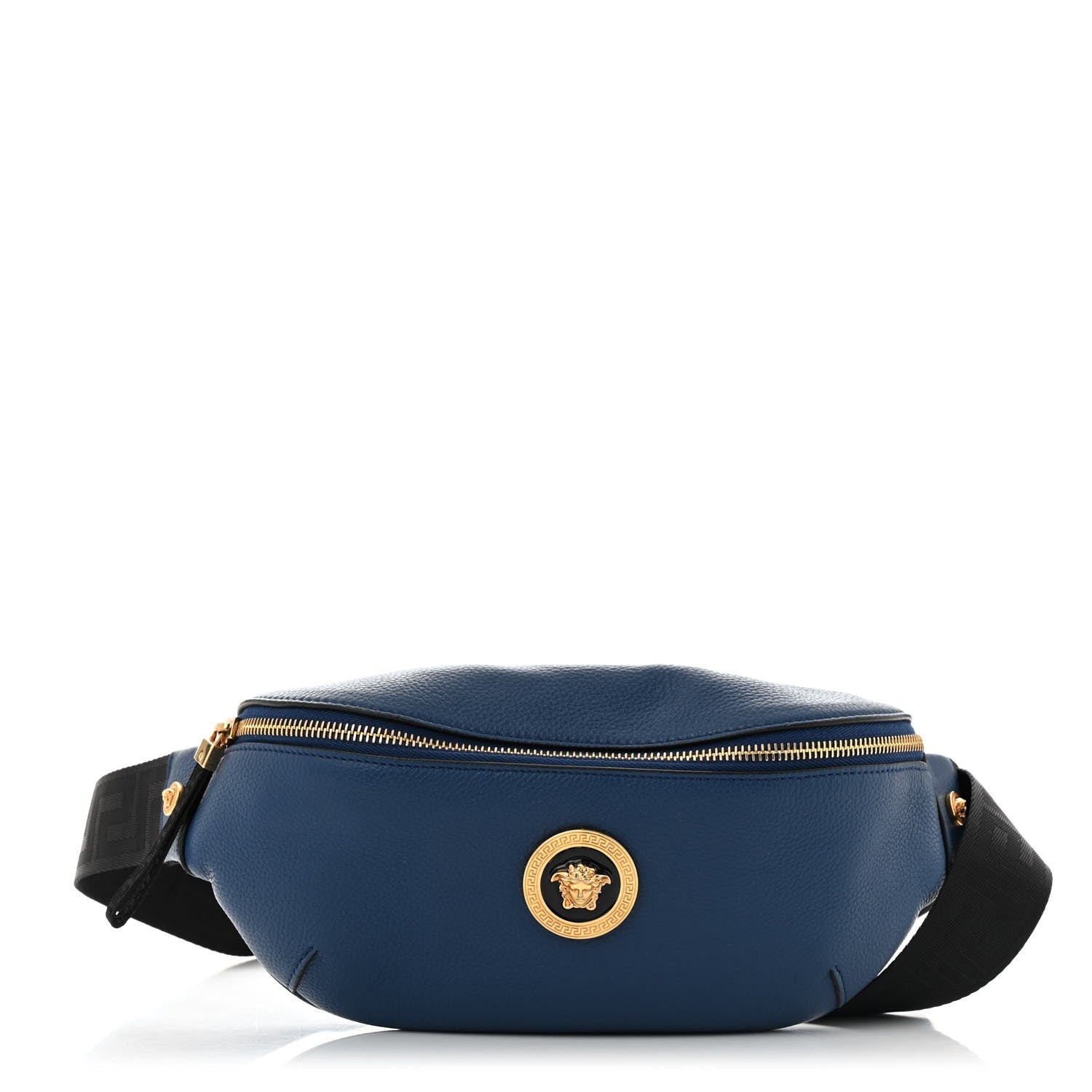 Grained Calfskin Vanitas Medea Belt Bag Blue