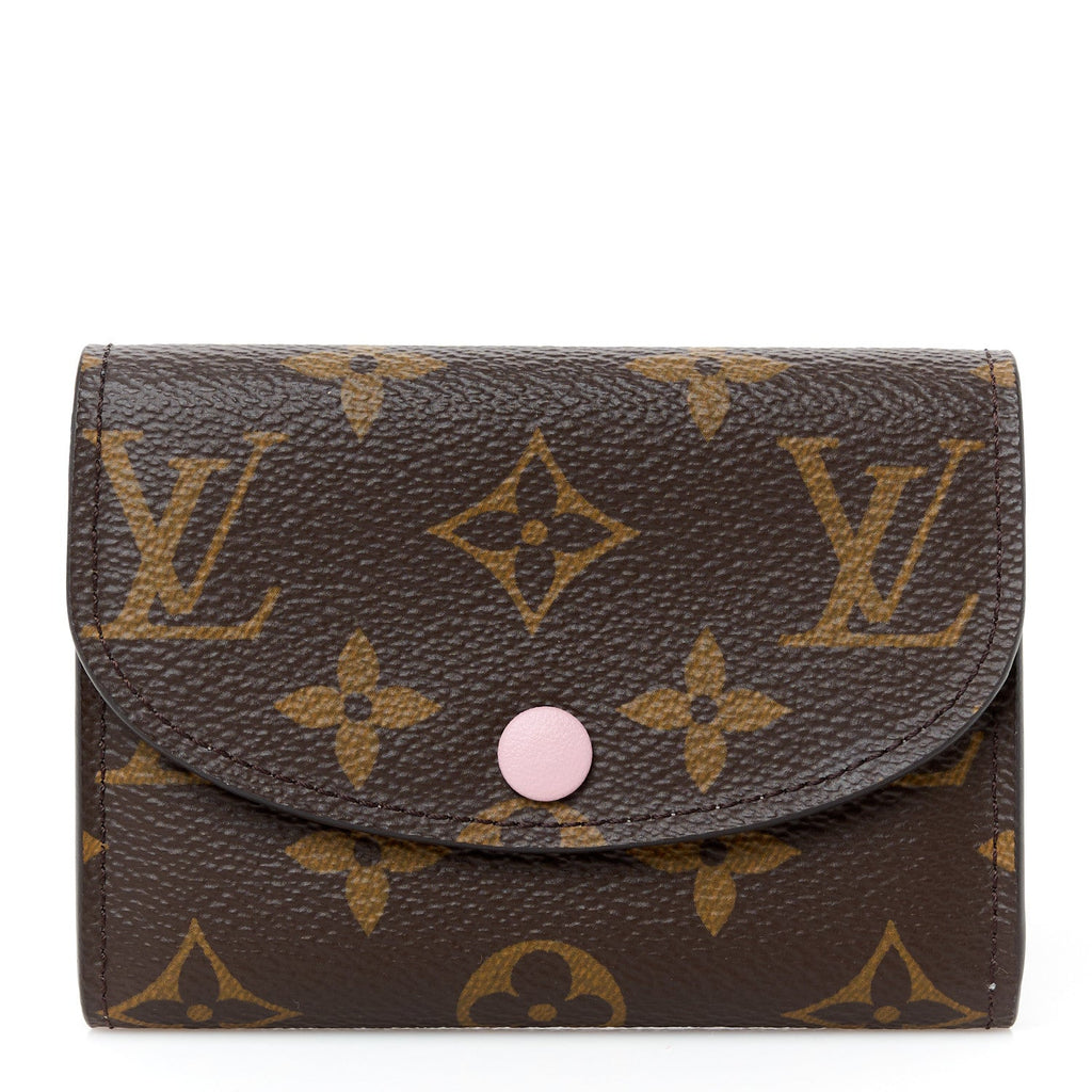 Monogram Rosalie Coin Purse Rose Ballerine
