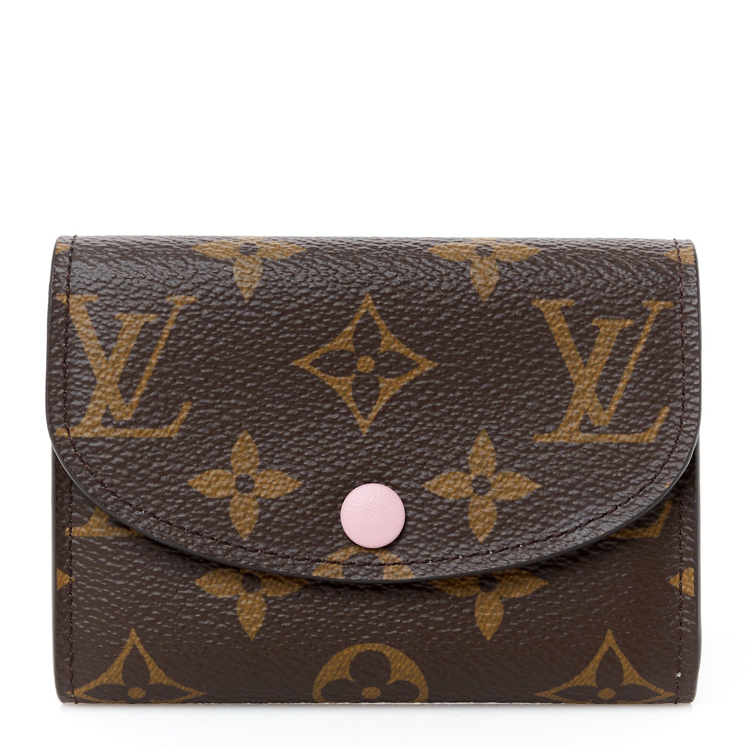 Monogram Rosalie Coin Purse Rose Ballerine
