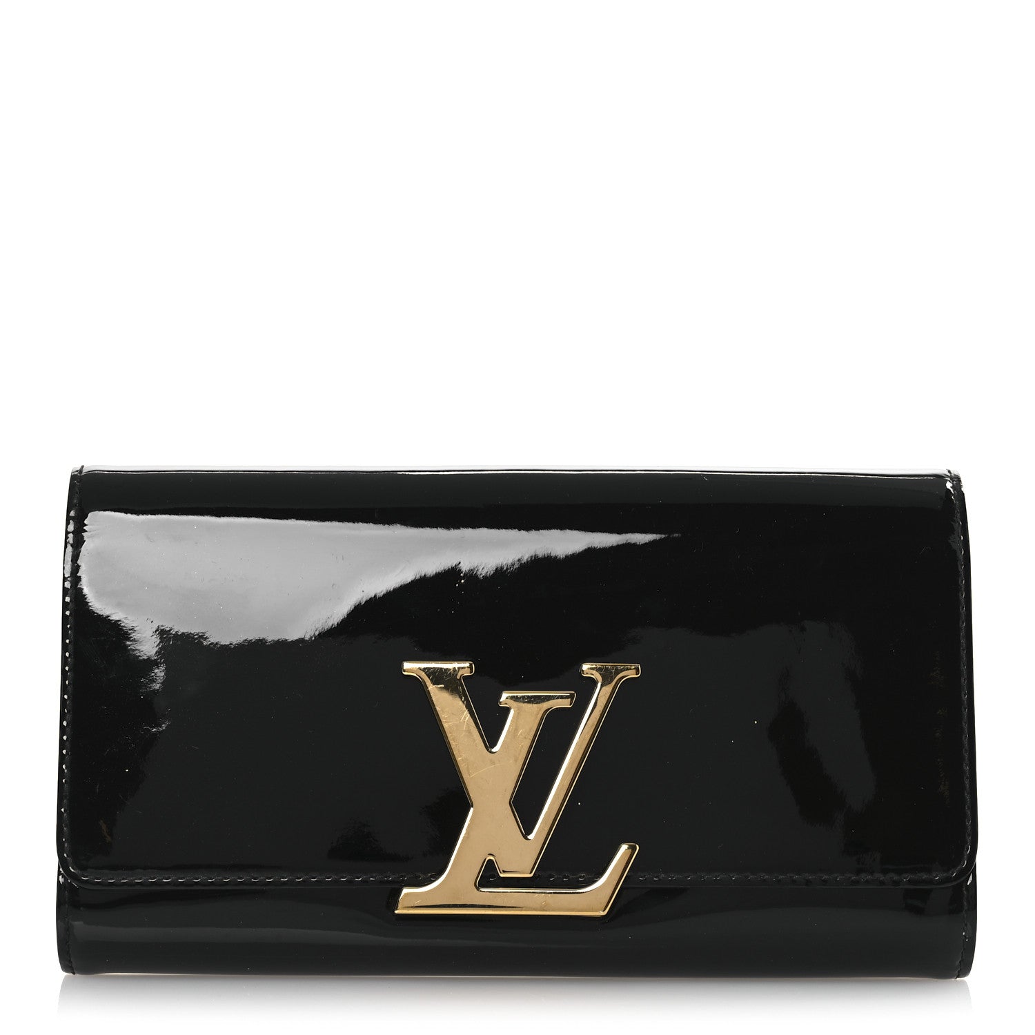 Patent Neo Sobe Louise EW Clutch Black