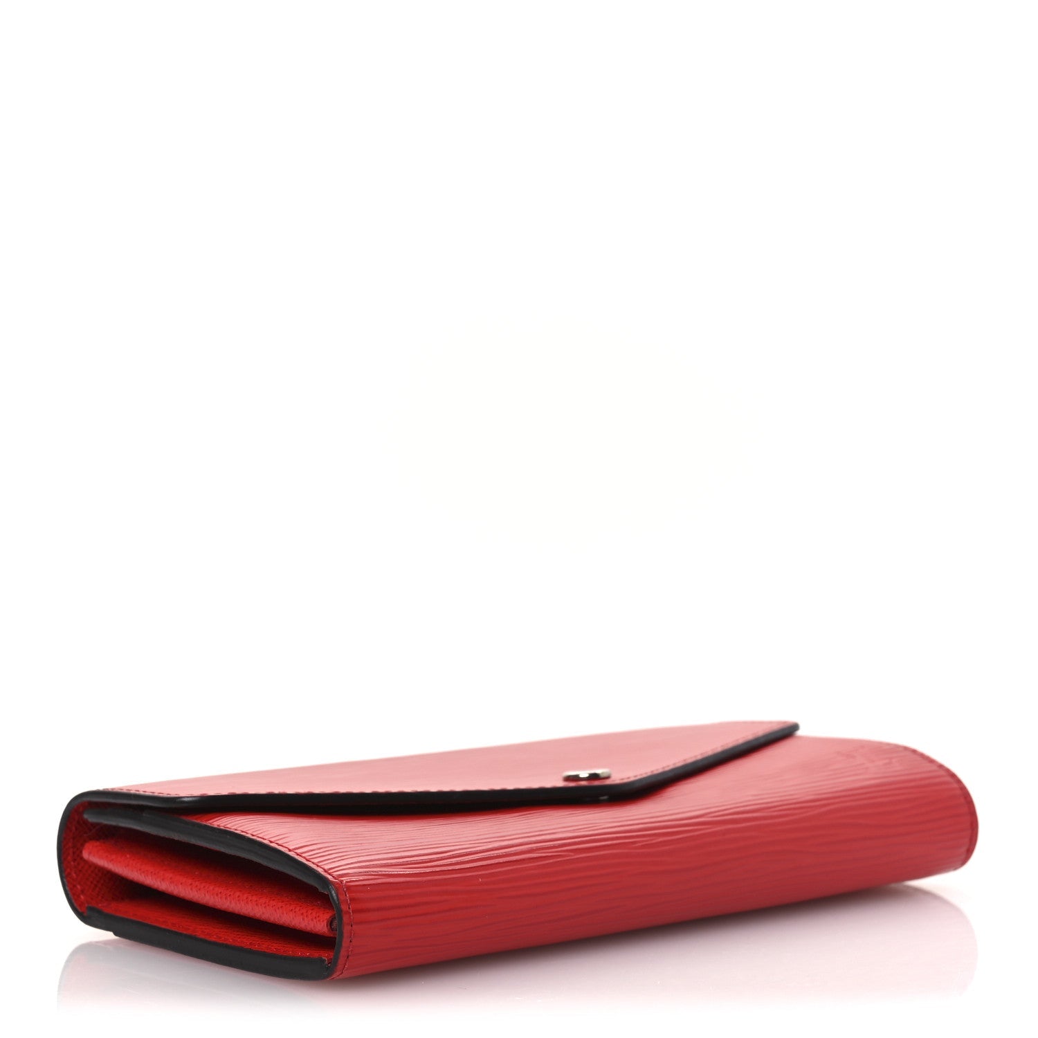 Epi Sarah Wallet NM Coquelicot