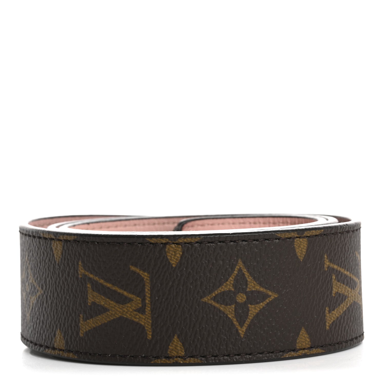 Monogram Bandouliere Shoulder Strap Rose Poudre