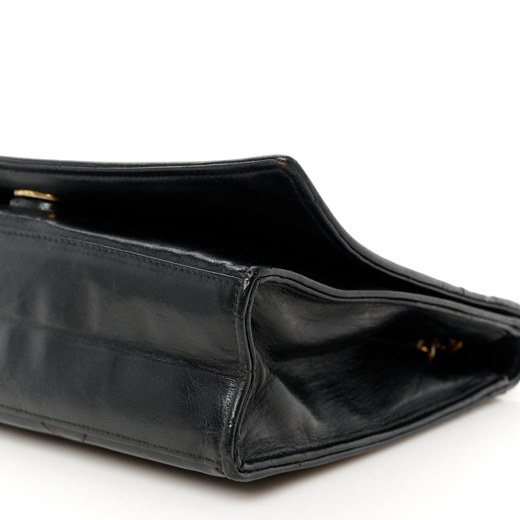 Lambskin Diamond CC Flap Black