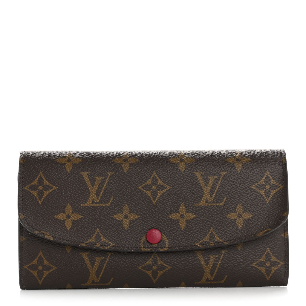 Monogram Emilie Wallet Fuchsia