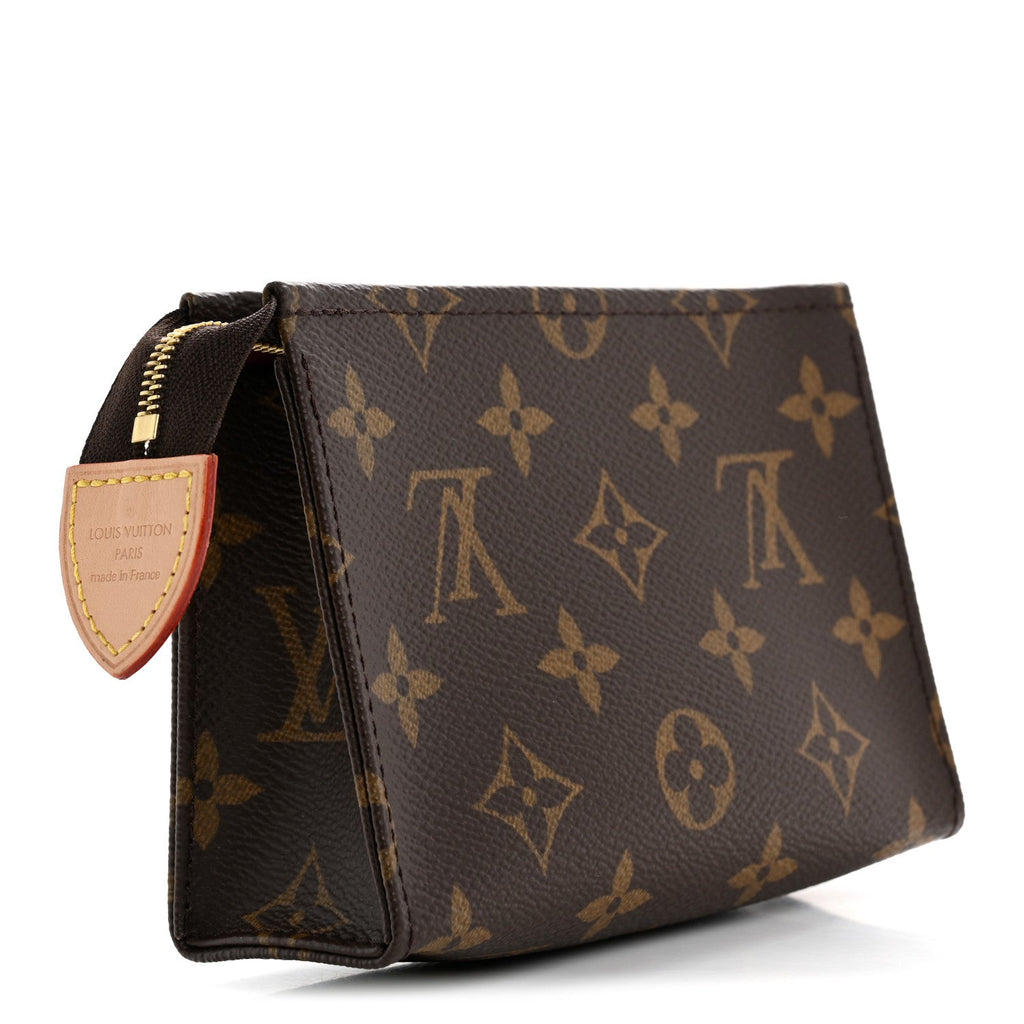Monogram Toiletry Pouch 15 Fuchsia