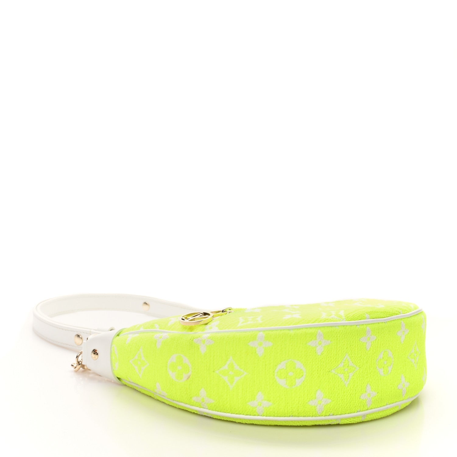 Monogram Jacquard Velvet Loop Yellow