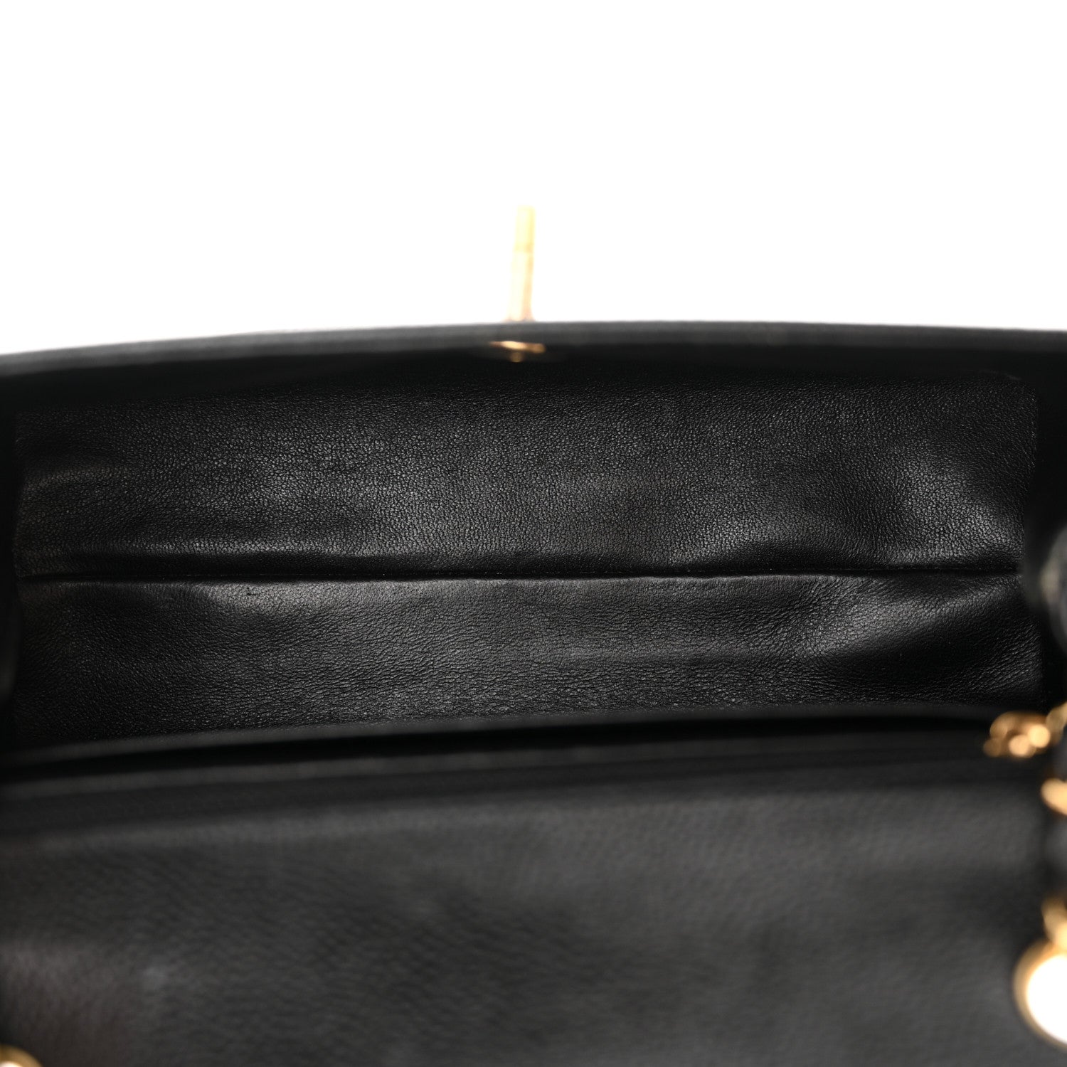 Caviar Jumbo Single Flap Black